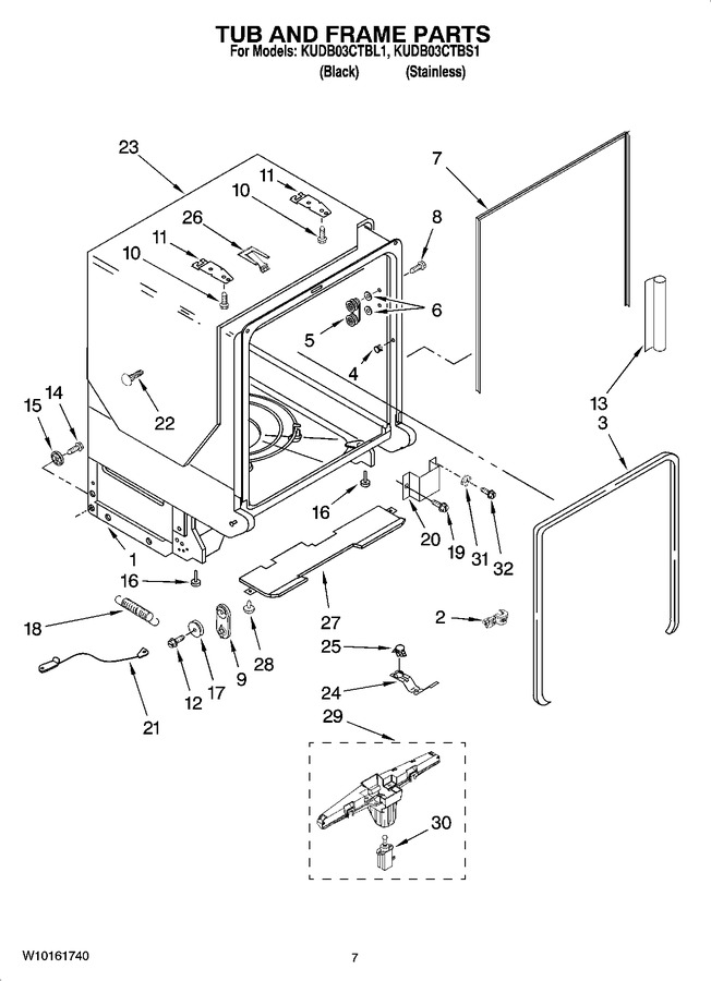 Diagram for KUDB03CTBS1