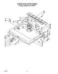 Diagram for 13 - Door And Latch