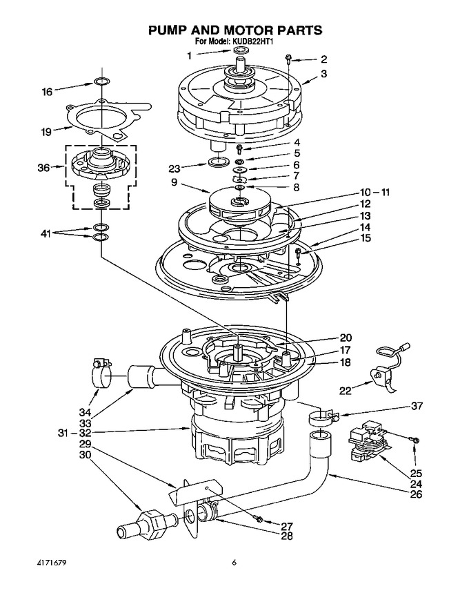 Diagram for KUDB22HT1