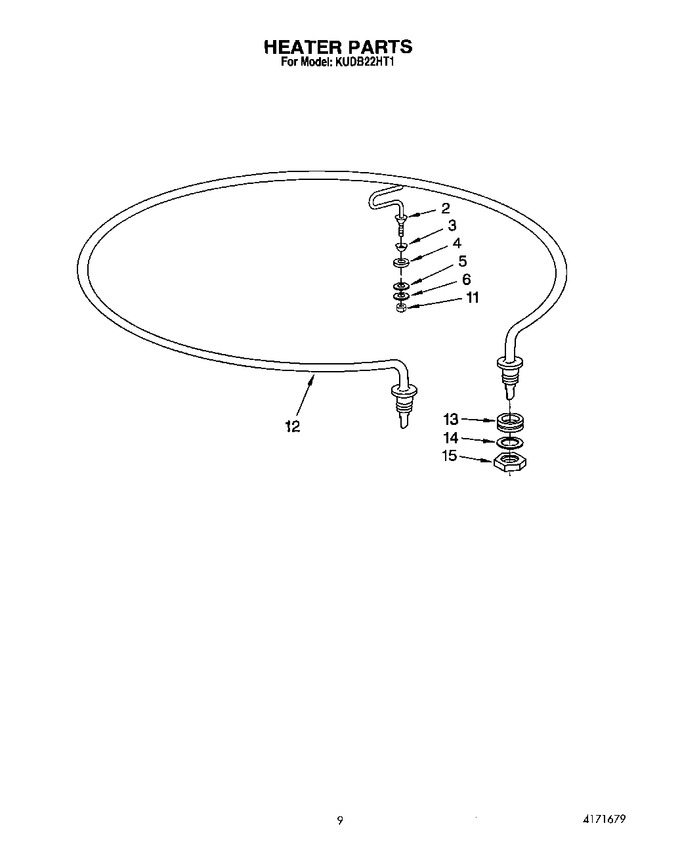 Diagram for KUDB22HT1