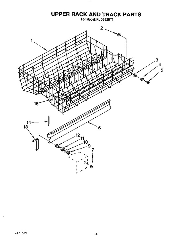 Diagram for KUDB22HT1