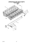 Diagram for 10 - Upper Rack And Track