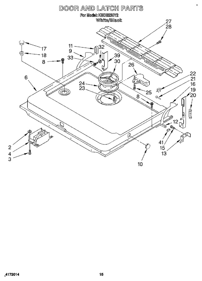 Diagram for KUDB230Y2