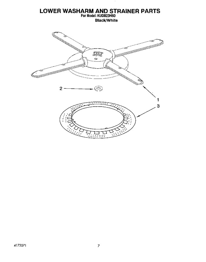 Diagram for KUDB23HB0