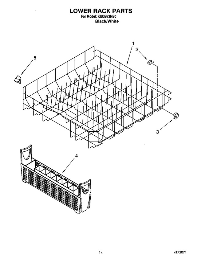 Diagram for KUDB23HB0