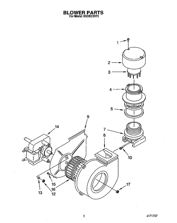 Diagram for KUDB23HY0