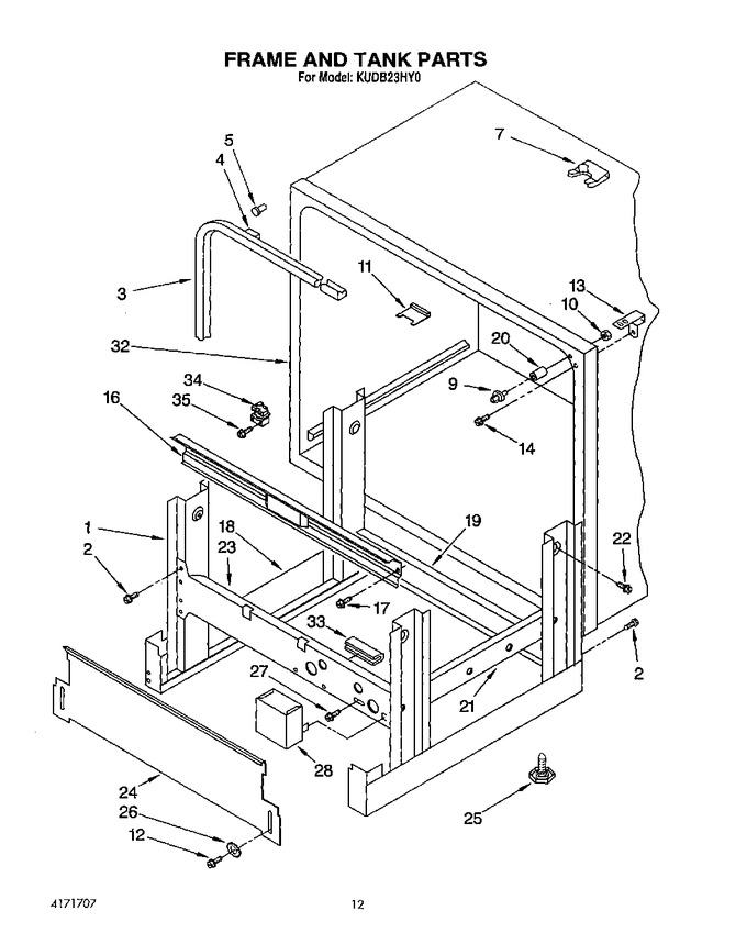 Diagram for KUDB23HY0