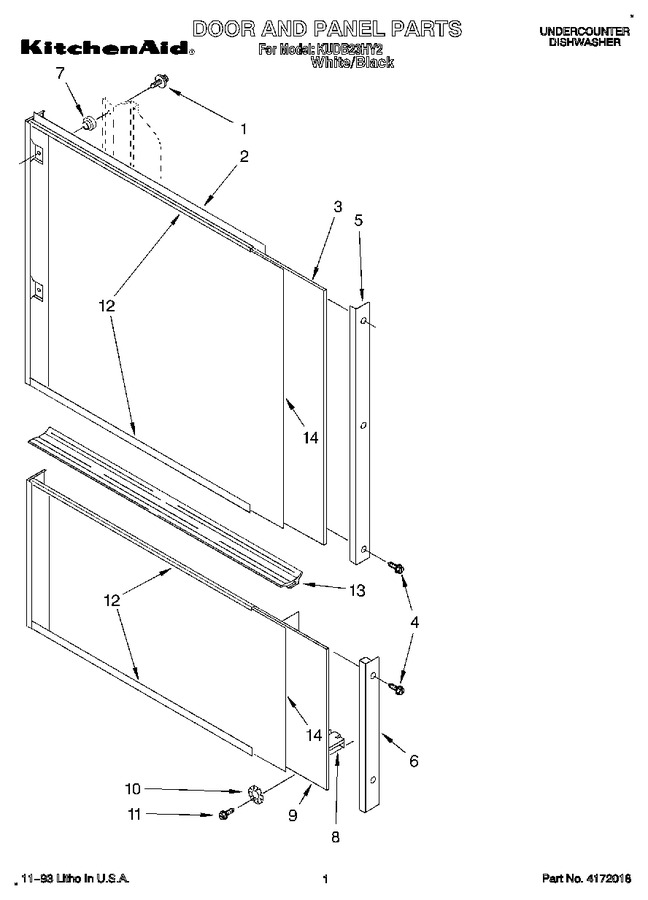 Diagram for KUDB23HY2