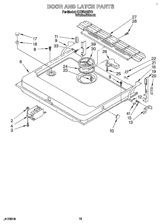 Diagram for KUDB23HY2