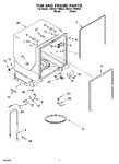 Diagram for 07 - Tub And Frame Parts