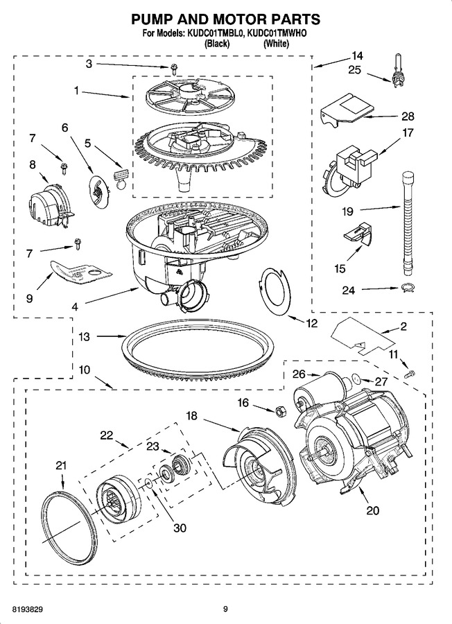 Diagram for KUDC01TMBL0