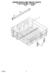 Diagram for 09 - Upper Rack And Track Parts