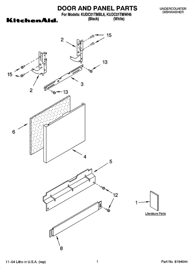 Diagram for KUDC01TMBL6