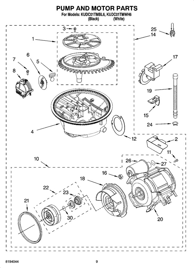 Diagram for KUDC01TMWH6