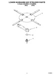 Diagram for 04 - Lower Washarm And Strainer Parts