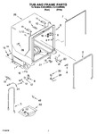 Diagram for 07 - Tub And Frame Parts