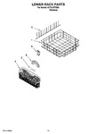 Diagram for 11 - Lower Rack Parts, Optional Parts (not Included)