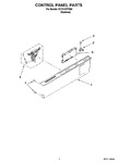 Diagram for 02 - Control Panel Parts