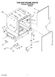 Diagram for 07 - Tub And Frame Parts