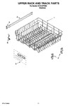 Diagram for 09 - Upper Rack And Track Parts