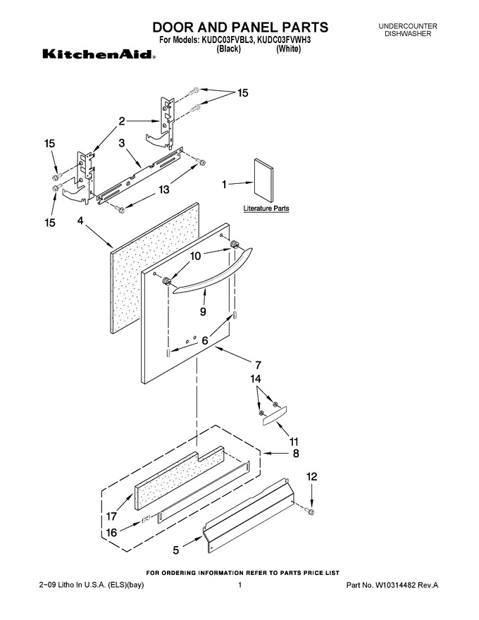 Diagram for KUDC03FVWH3