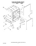 Diagram for 05 - Tub And Frame Parts