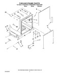 Diagram for 05 - Tub And Frame Parts