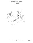 Diagram for 02 - Control Panel Parts