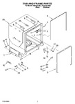 Diagram for 07 - Tub And Frame Parts