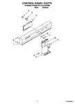 Diagram for 02 - Control Panel Parts