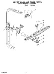 Diagram for 07 - Upper Wash And Rinse Parts