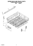 Diagram for 09 - Upper Rack And Track Parts