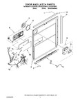 Diagram for 03 - Door And Latch Parts