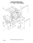 Diagram for 05 - Tub And Frame Parts