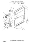 Diagram for 03 - Door And Latch Parts