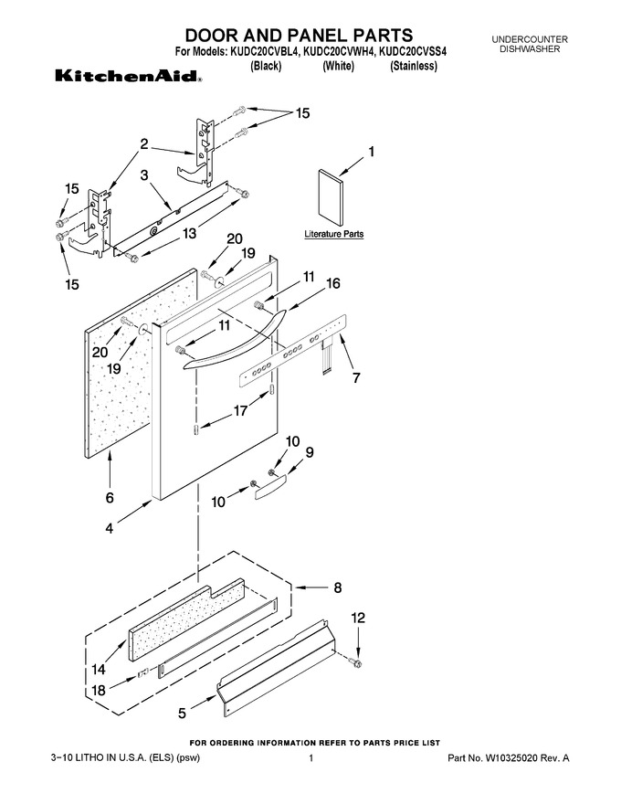 Diagram for KUDC20CVBL4