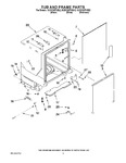 Diagram for 05 - Tub And Frame Parts