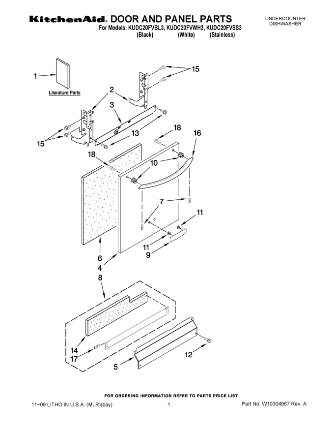 Diagram for KUDC20FVWH3