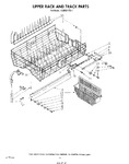 Diagram for 11 - Upper Rack And Track