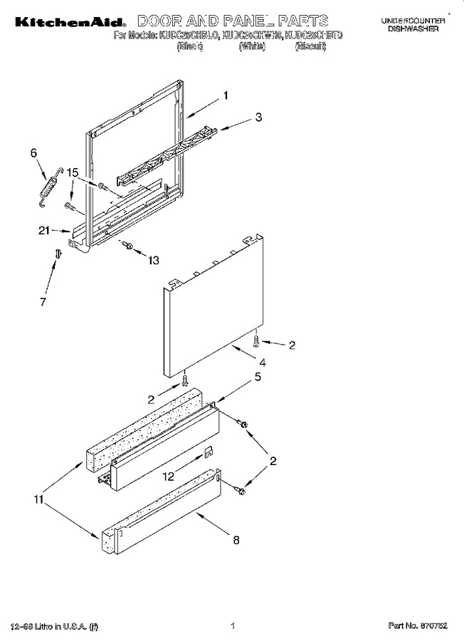 Diagram for KUDC25CHWH0