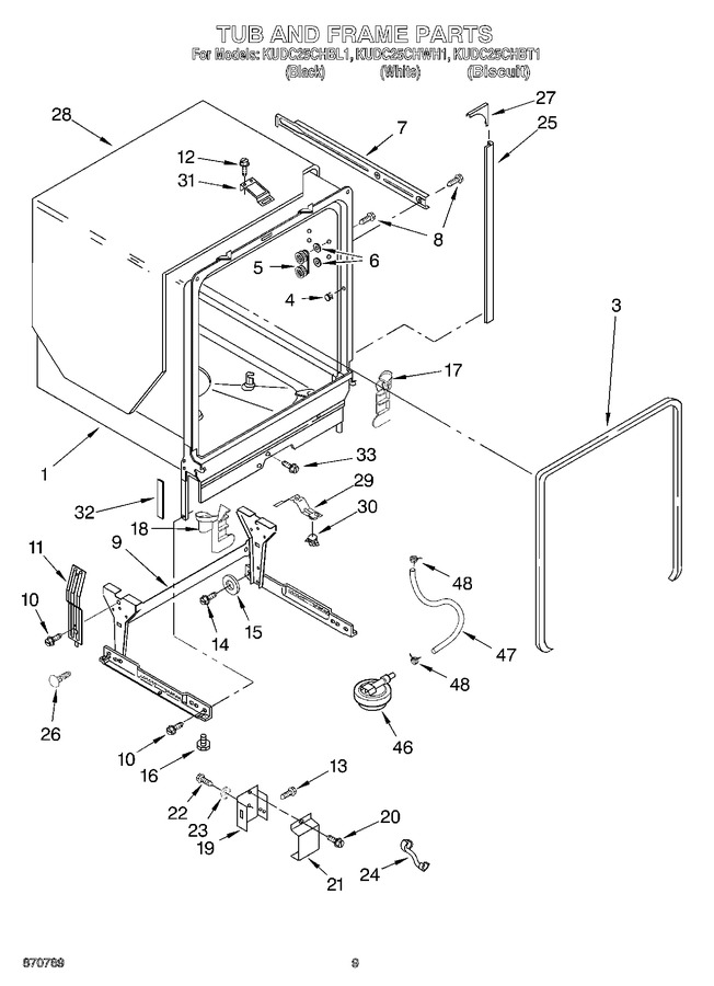 Diagram for KUDC25CHWH1