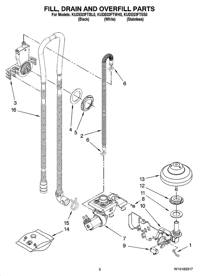 Diagram for KUDE03FTWH0