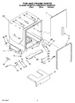 Diagram for 06 - Tub And Frame Parts