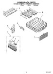 Diagram for 10 - Lower Rack Parts