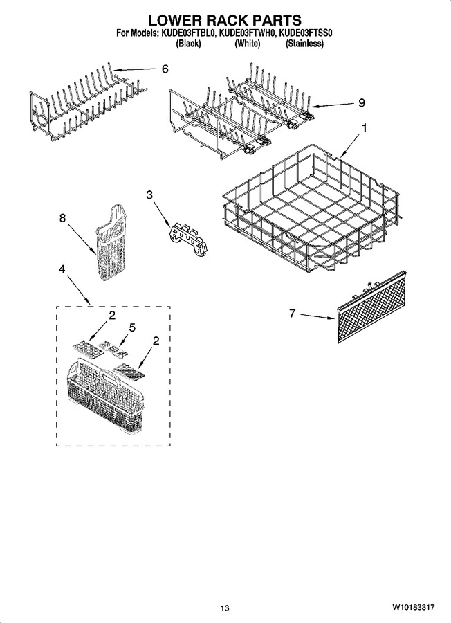 Diagram for KUDE03FTWH0