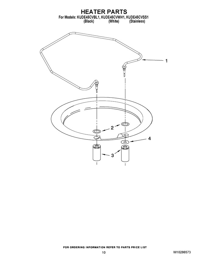 Diagram for KUDE45CVWH1