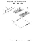 Diagram for 11 - Third Level Rack And Track Parts