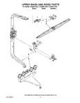 Diagram for 07 - Upper Wash And Rinse Parts