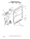 Diagram for 03 - Inner Door Parts