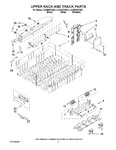 Diagram for 09 - Upper Rack And Track Parts